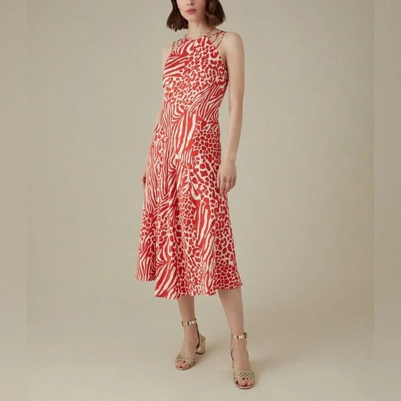 Karen Millen Dresses Karen Millen Animal Print Midi Dress